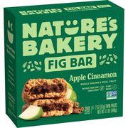 Nature’s Bakery Whole Wheat Fig Bars, Original Fig, Real Fruit, Vegan, Non-GMO, Snack bar, 1 box with 12 twin packs (12 twin packs)