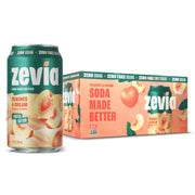 Zevia Zero Sugar Soda, Salted Caramel, 12 oz Cans (6-Pack) – Caffeine Free, Naturally Sweetened, No Calorie Soda - Non-GMO Project Verified, Gluten-Free, Vegan
