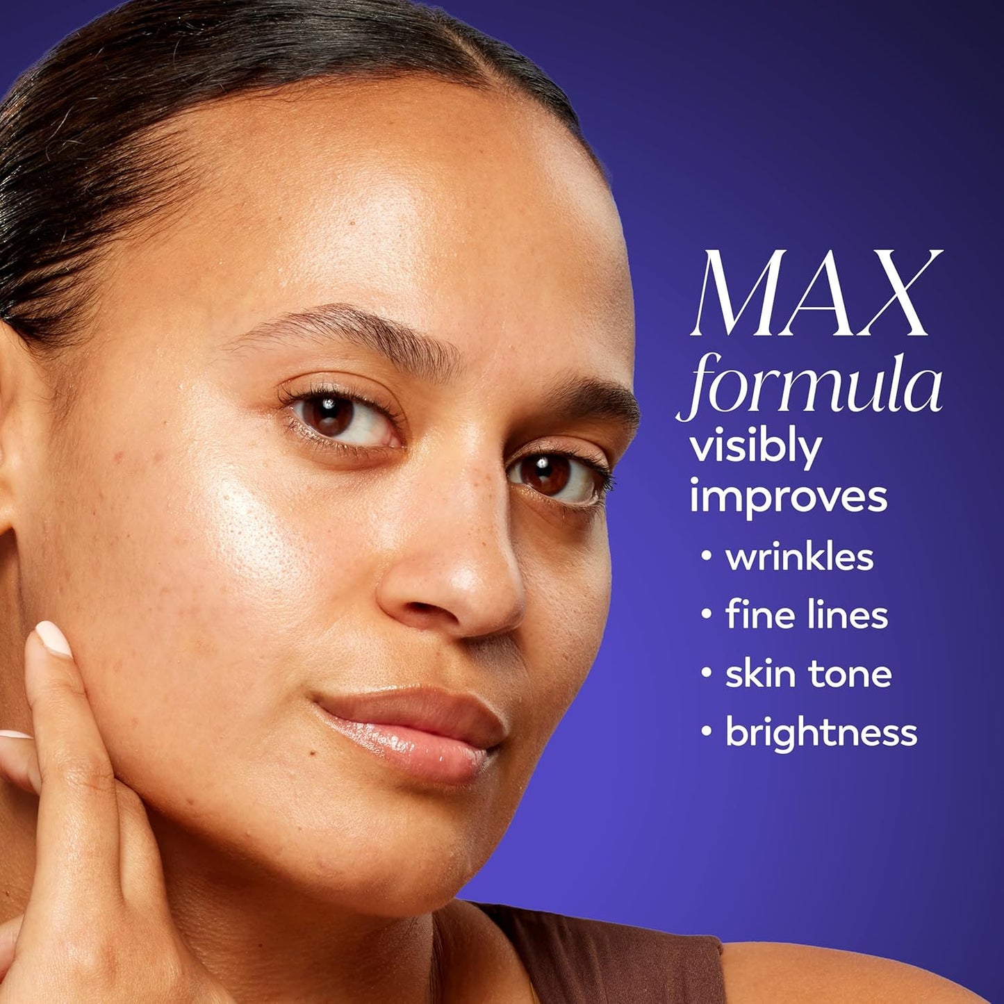 Olay Retinol Face Moisturizer, 24 MAX Anti-Aging Night Cream for Women, Fragrance-Free, Non Greasy - Anti-Wrinkle, Smooth Fine Lines, Tightening, Hydrating Skin Care - Peptides, Glycerin, 1.7 Oz