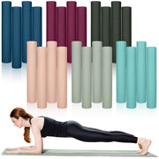 Timgle 24 Pack 68" x 24" Yoga Mat Bulk, 4mm Thick Extra Long Sports Mat Anti Slip Tear Resistant Yoga Exercise Set for Fitness Stretching Home Workout Gym and Studio