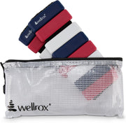 Weighted Bangles – Adjustable Ankle and Wrist Weights for Women & Men – Set of Ankle Weights 2 lbs (1 lb Each Wrist Weight) | Weighted Arm Bands for Pilates, Yoga, Running & Walking