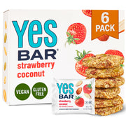 YES Bar – Black Sesame Sea Salt – Plant Based Protein, Decadent Snack Bar – Vegan, Paleo, Gluten Free, Dairy Free, Low Sugar, Healthy Snack, Breakfast, Low Carb, Keto Friendly (Pack of 6)