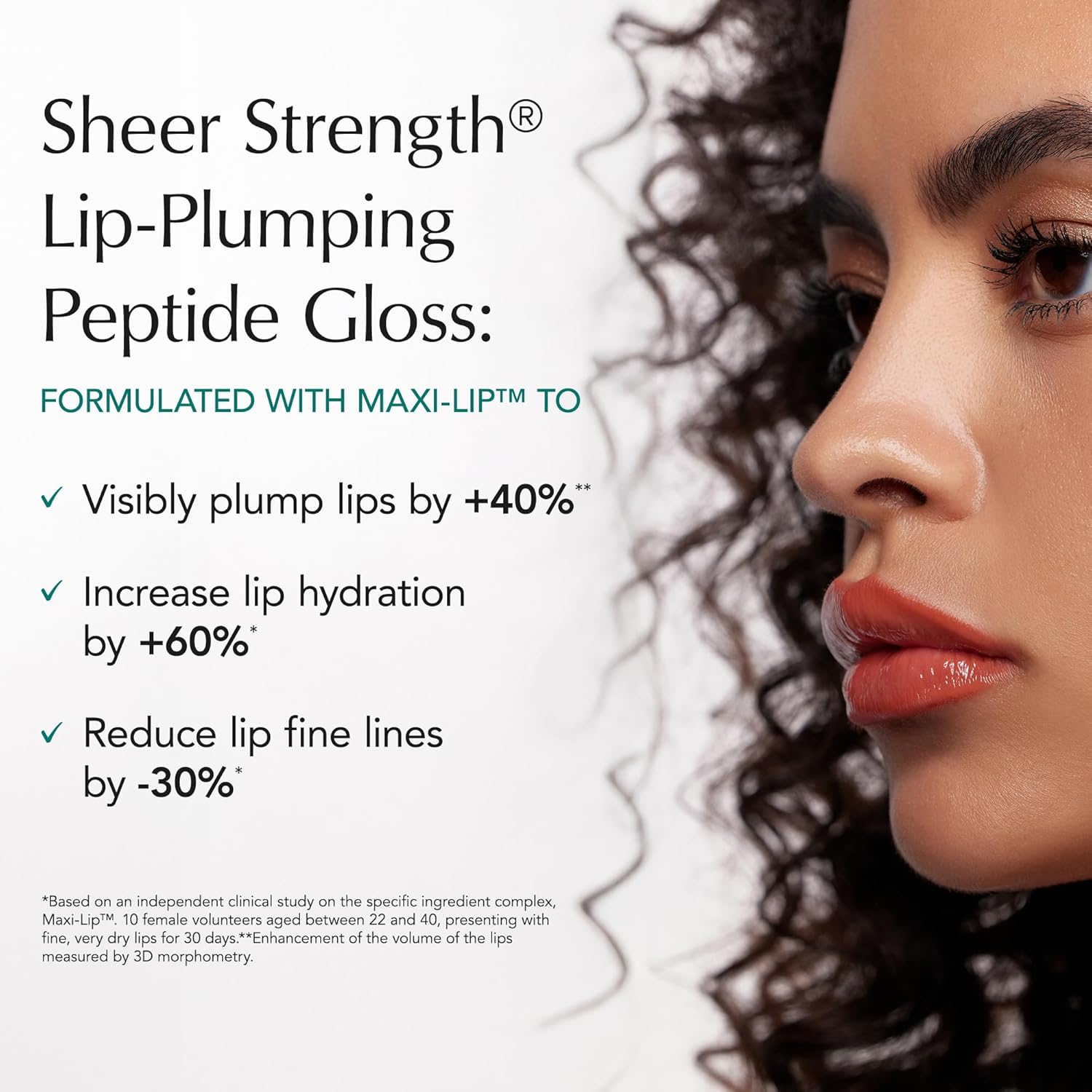 Thrive Causemetics Sheer Strength Lip Plumping Peptide Gloss, Lip Plumper with Vitamin E, Peptides, Plumps, Smooths & Hydrates Lips, High Shine, Vegan & Cruelty Free, Kaisa (Dusty Rose)
