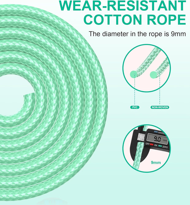 Jump Rope for Women Men, Fitness Jumprope for Women Workout, Adjustable Adult Exercise Skipping Rope