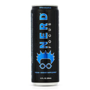 Nerd Focus Zero Calorie Drink | Nootropic Mind Boost & Pre Workout Drink | Sugarfree & Calorie-Free Energy | Mental Clarity, Focus, Performance | Lightly Carbonated | Refreshing Flavor