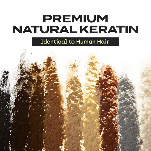 Toppik Hair Building Fibers, White, 12g Fill In Fine or Thinning Hair, Instantly Thicker, Fuller Looking, 9 Shades for Men & Women, Keratin Protein Formula