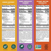 Simply Protein - Crispy Vegan Protein Bars Variety Pack, 3 Flavors - Plant Based, Protein Snacks - 13g Protein, 2g Sugar, 7g Fiber - Gluten Free, Non GMO, Kosher - 12 Bars