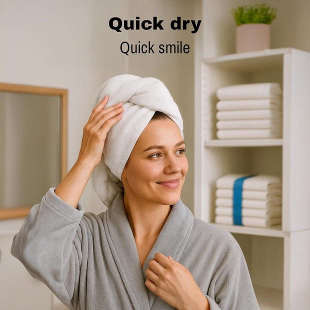 JMR 12 Pack Thin 100% Cotton Utility Towels (20x40 White) - Quick-Dry, Lightweight & Economical for Pets, Gym, Cleaning, Kitchen, Travel, Hair, Auto - Practical Multi-Use Space Saver, Bulk Value