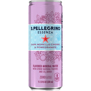S.Pellegrino Essenza Tangerine Wild Strawberry Flavored Mineral Water with Natural CO2 Added