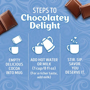 Swiss Miss Hot Cocoa Drink Mix, Milk Chocolate Flavor, Family Pack, 16 ct