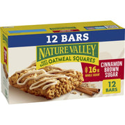 Nature Valley Soft Baked Oatmeal Squares, Cinnamon Brown Sugar, 20 Bars, 24.8 oz
