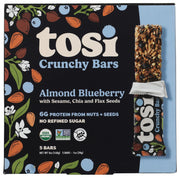 TOSI Organic Almond Blueberry Superbites, 4 OZ
