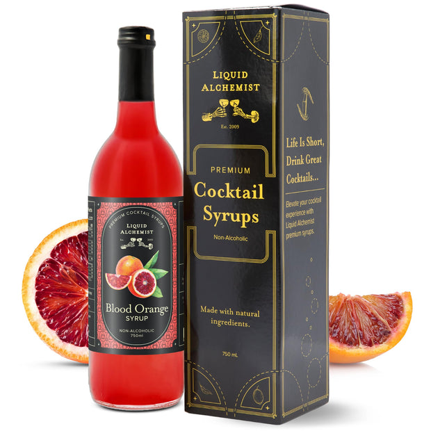 Liquid Alchemist Raspberry Syrup for Drinks - Real Ingredients Make our Raspberry Puree for Drinks the Perfect Drink Mixer - Our Cocktail Syrup is Non-GMO & Vegan (25.4 oz)
