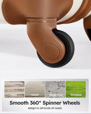 Suitour Luggage 4 Piece Sets,Hardshell Lightweight Suitcase with Spinner Wheels TSA Lock (16"/20"/24"/28")