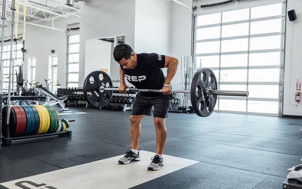 Rep Fitness Barbells- Choose between the Teton Training Barbell (15 or 20KG), Delta Mixed-Use Bar (20KG), Badlands Powerlifting Barbell (20KG)