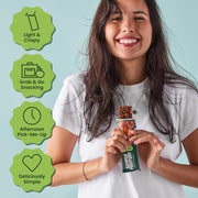 Simply Protein - Lemon Coconut Crispy Bars - Plant Based Protein Bars - Low Carb, Low Sugar, High Fiber - 13g Protein, 2g Sugar, 7g Fiber - Vegan, Gluten Free, Non GMO, Kosher - 24 Bars