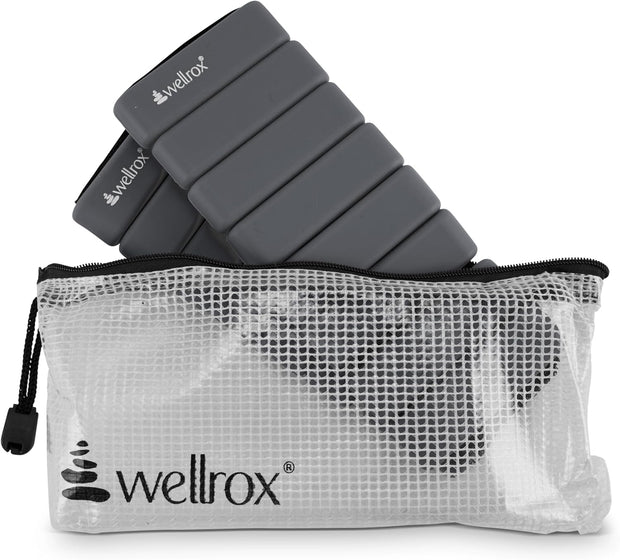 Weighted Bangles – Adjustable Ankle and Wrist Weights for Women & Men – Set of Ankle Weights 2 lbs (1 lb Each Wrist Weight) | Weighted Arm Bands for Pilates, Yoga, Running & Walking