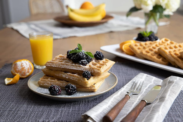 TruEats Pancake & Waffle Mix: Diabetic Friendly, Protein & Fiber Rich, Low Glycemic & Gluten Free, No Sugar Added, Vegan Friendly, Dairy Free, Plant Based, Sweetened with Monk Fruit Sweetener