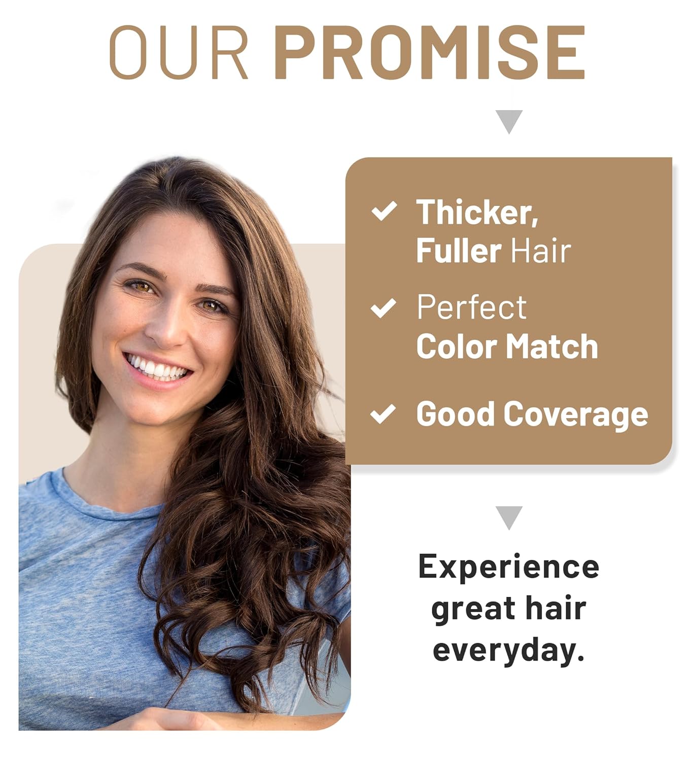 Hair Fibers for Men & Women (30 Grams, Black), Fill In Fine or Thinning Hair, Instantly Thicker, Fuller Looking Hair