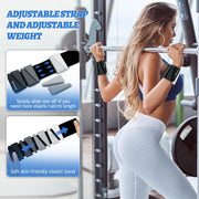 Wrist Weights for Women At Home Ankle Weights Set of 2 (1 lb /2 Lbs Each) Adjustable Weighted Wristbands Arm Leg Weights for Women Men Suitable for Walking Swimming Running Pilates Yoga Gym