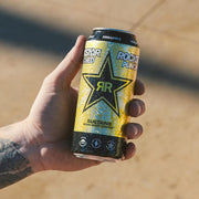 Rockstar Punched Energy Drink, Pineapple, 16 Fl Oz Cans (Pack of 12)