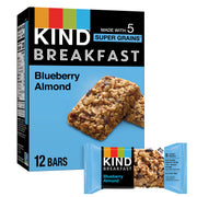 KIND Breakfast Protein Bars, Almond Butter, Healthy Snacks, Gluten Free, 8g Protein, 6 Count
