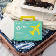Patchology On The Fly Travel Facial Kit – Travel-Friendly Hydrating Skincare Essentials for Face, Eyes and Lips – Includes 2 Pair Under Eye Patches, 2 Hydrate Sheet Mask for Refreshed Skin,1 Lip Mask