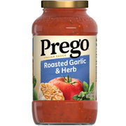 Prego Pasta Sauce, Italian Tomato Sauce with Roasted Garlic & Herbs, 24 Ounce Jar