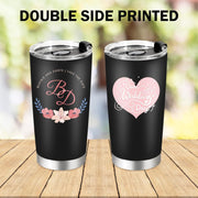 Personalized Bulk Stainless Steel Tumblers 20 oz - Set of 6/12/24/48 - Custom Photo Tumblers Bulk Packaging - Personalzied Tumbler with Logo & Text - Personalized Tumbler Wholesale