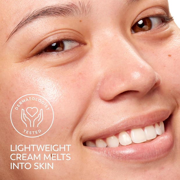 Olay Collagen Peptide Face Moisturizer, Firm & Smooth Cream -Fragrance-Free - Hydrating, Firming, Anti-Aging, Anti-Wrinkle, Firming, Smoothing - Recyclable Sustainable Eco Jar, Non-Greasy, 2 Oz