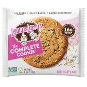 Lenny & Larryâ€™s - The Complete Cookie - Birthday Cake - 16g of Protein, 0g Trans Fat, No Soy, No Dairy, No Egg, 4 Oz (Pack of 12)