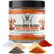 Lemon Pepper Seasoning by Chimi Boss Blends, 5oz – Bold Zesty Citrus & Cracked Pepper Spice Blend, – Gourmet All-Natural Rub for Chicken, Fish, Veggies, Grilling, Air Fryer & Everyday Cooking