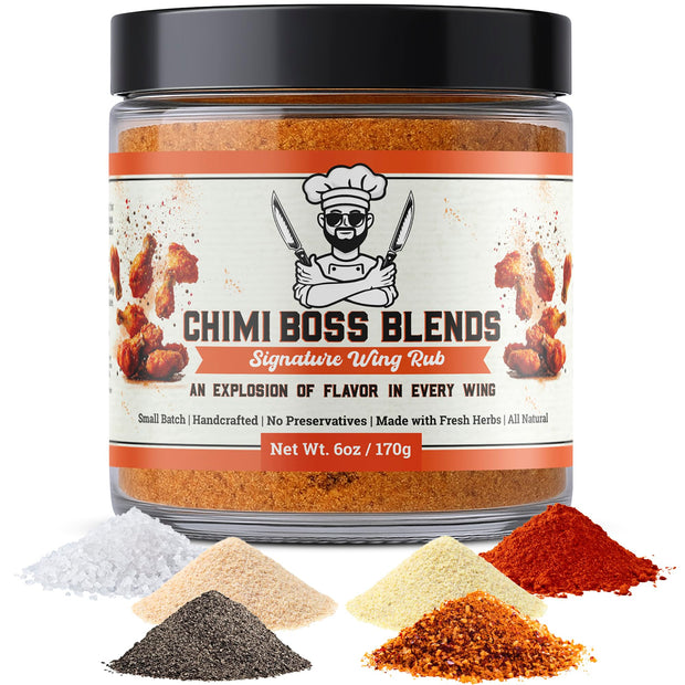 Lemon Pepper Seasoning by Chimi Boss Blends, 5oz – Bold Zesty Citrus & Cracked Pepper Spice Blend, – Gourmet All-Natural Rub for Chicken, Fish, Veggies, Grilling, Air Fryer & Everyday Cooking