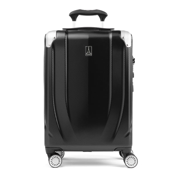 Travelpro Pathways 3 Hardside Expandable Luggage, 8 Spinner Wheels, Lightweight Hard Shell Suitcase, Cloud Grey, Checked Medium 25 Inch