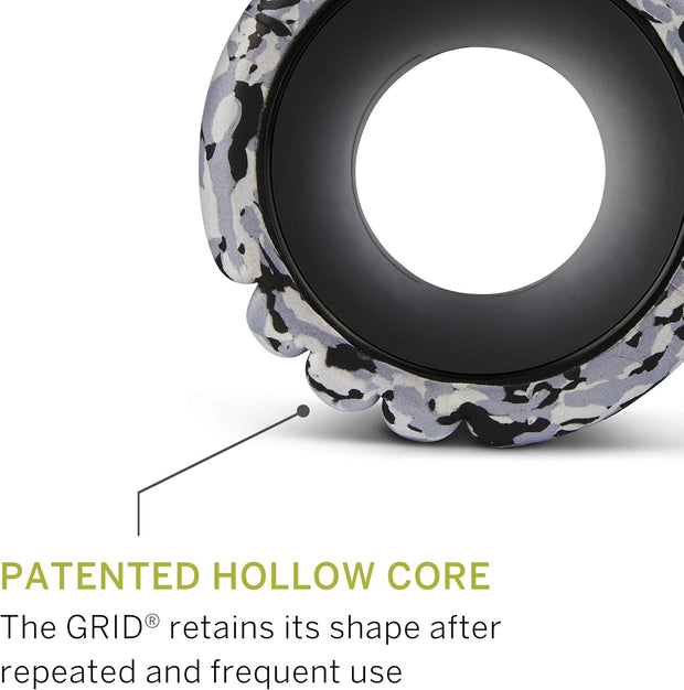 TriggerPoint Grid 1.0 Foam Roller - 13" Multi-Density Massage Roller for Deep Tissue & Muscle Recovery - Relieves Tight, Sore Muscles & Kinks, Improves Mobility & Circulation - Targets Key Body Parts