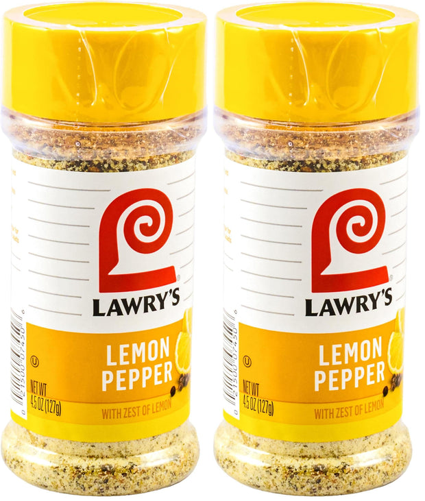 Lawry's Lemon Pepper with Zest of Lemon, 2.25 Oz