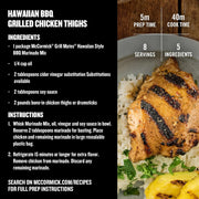 McCormick Grill Mates Marinade Mix, Asian BBQ, Korean-Inspired, 15 Minute Marinade for Chicken, Steak, and More, 1.25 oz (Pack of 12)