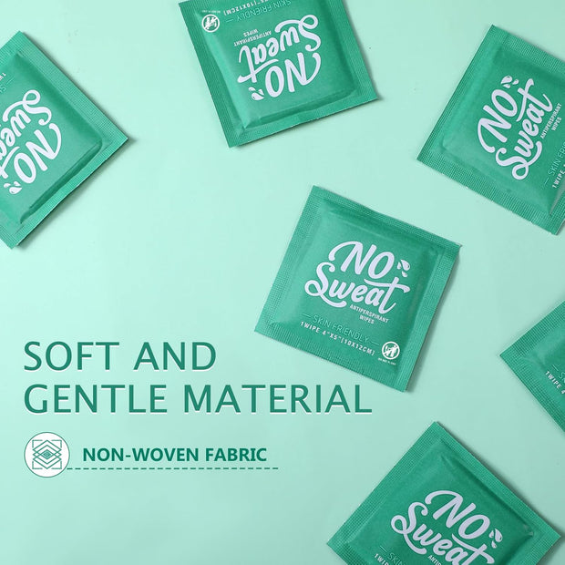 Timgle 150 Pcs Antiperspirant Deodorant Wipes Individually Wrapped Bulk Armpit Deodorant Sweat Body Wipes for Women Men Teens Underarm Armpit Excessive Sweating (Fresh)