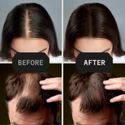 Striking Viking Hair Building Fibers for Thinning Hair (Black) 28g – Natural – Long-Lasting Powder for Undetectable, Thicker Look for Men & Women - Hair Fibers