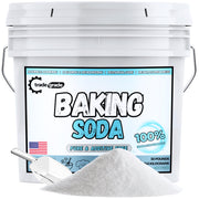 TradeGrade Pure Baking Soda Powder – 1 Gallon Bucket, Sodium Bicarbonate Powder | Premium Food-Grade for Baking, Bread, Cookies & More | Baking Soda for Cleaning, Natural Cleaner & Deodorizer (1 Gallon)