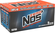 NOS Zero Sugar: High Performance Energy Drink. 16 Fl oz (Pack of 15)