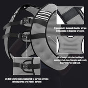 Weighted Vest Men or Women - 5/10/15/20/25/30lbs Weights with Reflective Stripe, Weighted Vest for Workout Equipment for Strength Training Running - Walking Weight Loss