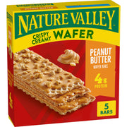 Nature Valley Crispy Creamy Wafer Bars, Peanut Butter Chocolate, 4g Protein, 10 Bars, 13 oz