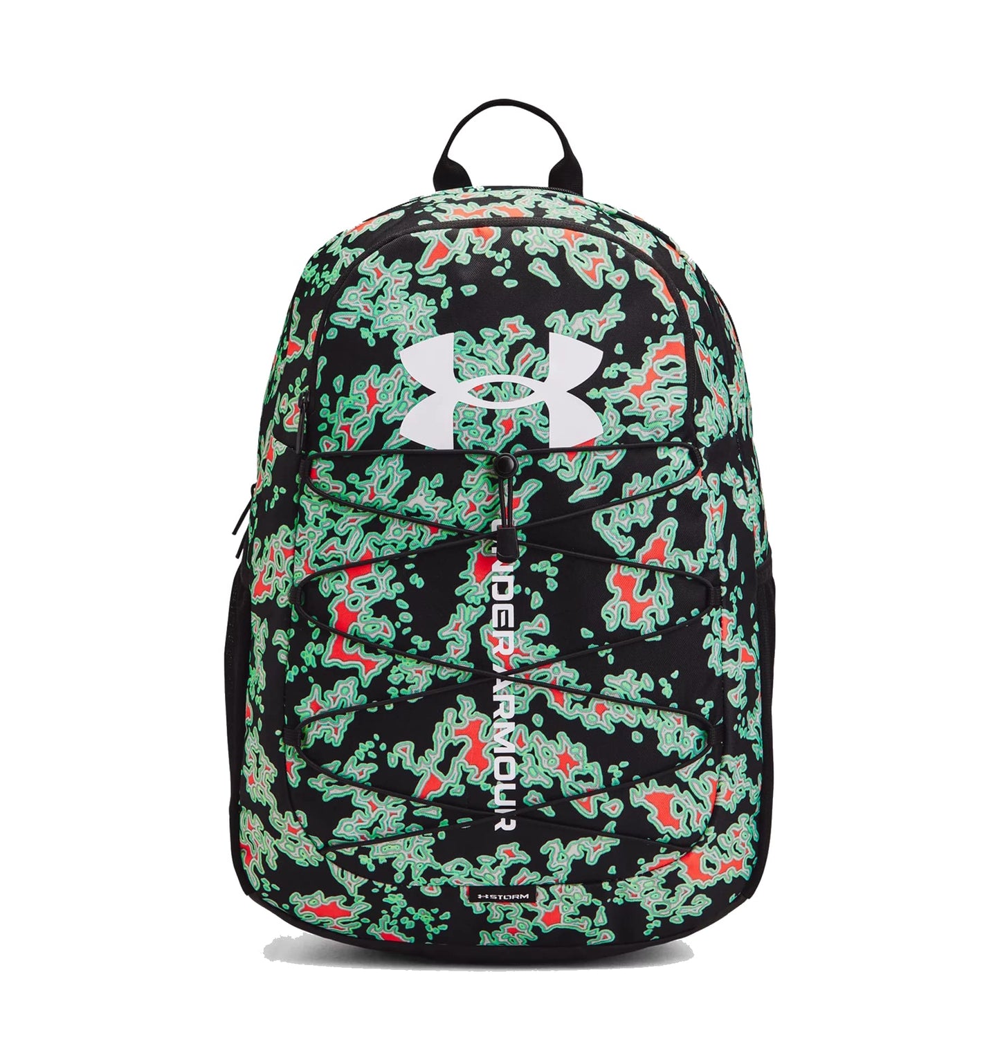 Under Armour Unisex-Adult Hustle Sport Backpack , Black (001)/Silver , One Size Fits All