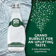 Maison Perrier Ultimate Unflavored Sparkling Water, 4 Pack Glass Bottle 44.632 fl oz