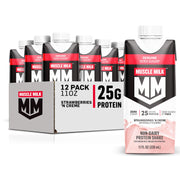 Muscle Milk Genuine Protein Shake, Chocolate, 25g Protein, 11 Fl Oz (Pack of 4)