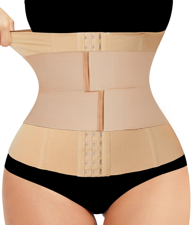 LODAY Waist Trainer Corset Shapewear Tummy Control Body Shaper Waist Cincher for Women Postpartum Belly Band Wrap