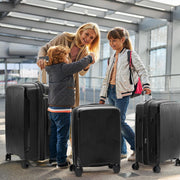 Nazhura Luggage Set, 3-Piece Hardside Suitcase Set, 20-inch Carry On, 24-inch, 28-inch Luggage