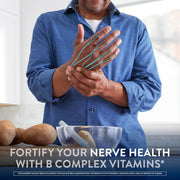 Nervive Nerve Health, with Alpha Lipoic Acid, to Fortify Nerve Health and Function in Fingers, Hands, Toes, & Feet*, and Support Healthy Circulation, ALA, Vitamins B12, B6, & B1, 30 Tablets