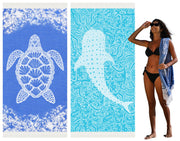 Thin Turkish Beach Towel Quick Dry Absorbent Cotton Lightweight Bath Pool Towels Extra Large Oversized Sand Free Beach Stuff Cloud Adults Gift